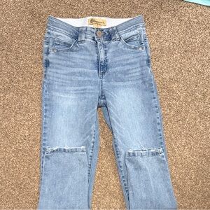 Democracy "Ab Tech" Jeans | light wash | size 2